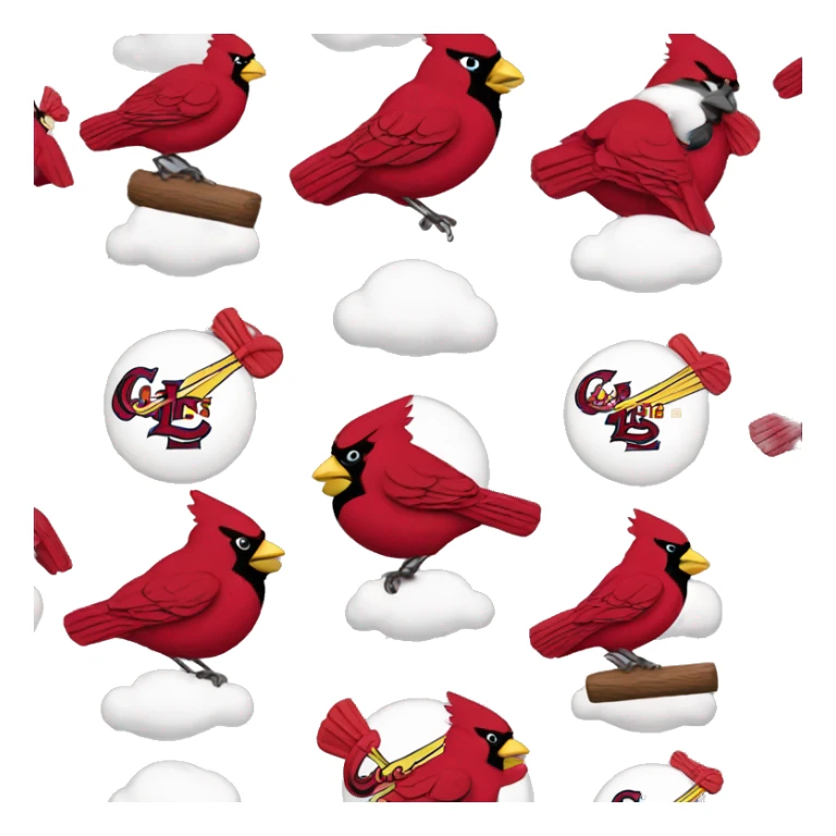 St. Louis Cardinals renewed logo sticker