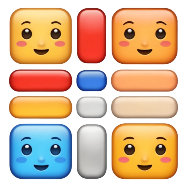 different color of the skin sticker