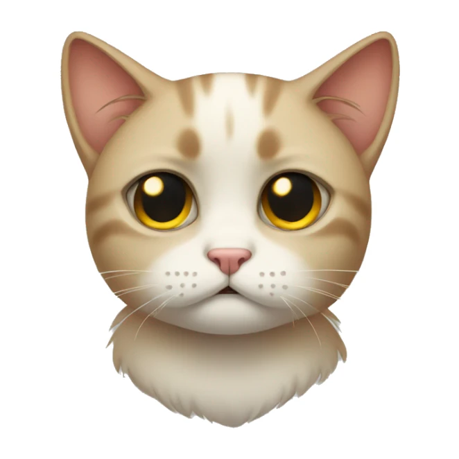 Sad cat  sticker
