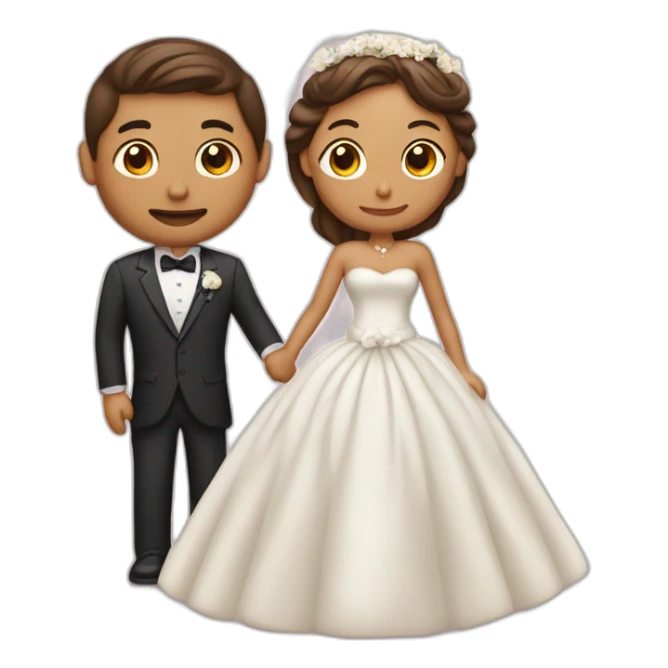 homme qui demmande une femme en mariage sticker