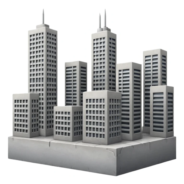 gray city emoji png sticker