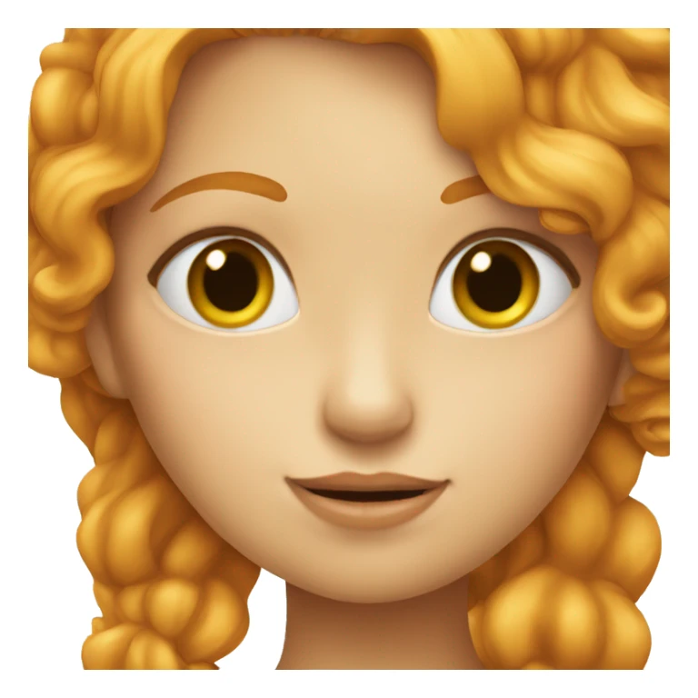 ginger kissing blonde girl sticker