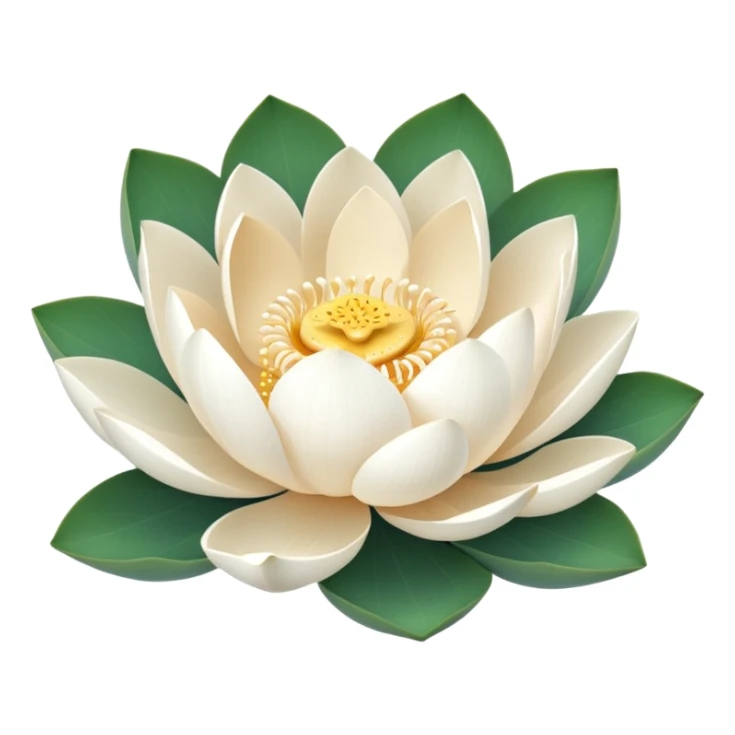 Traditional Indian flower lotus lilly sticker