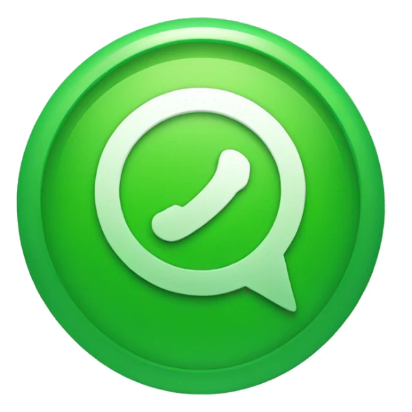 Green tick of whatsapp sticker
