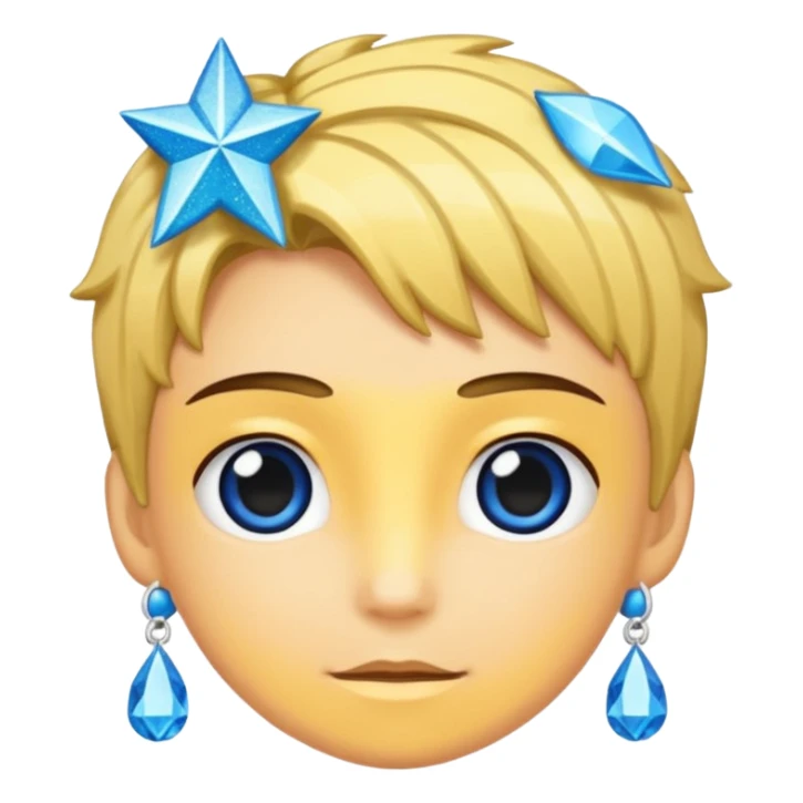 Glitter pacote de pipoca, listras roxas e azul ciano sticker