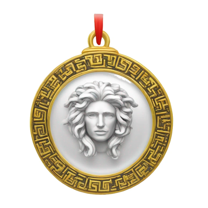 Realistic-Versace-Ornament-logo-icon-round  sticker