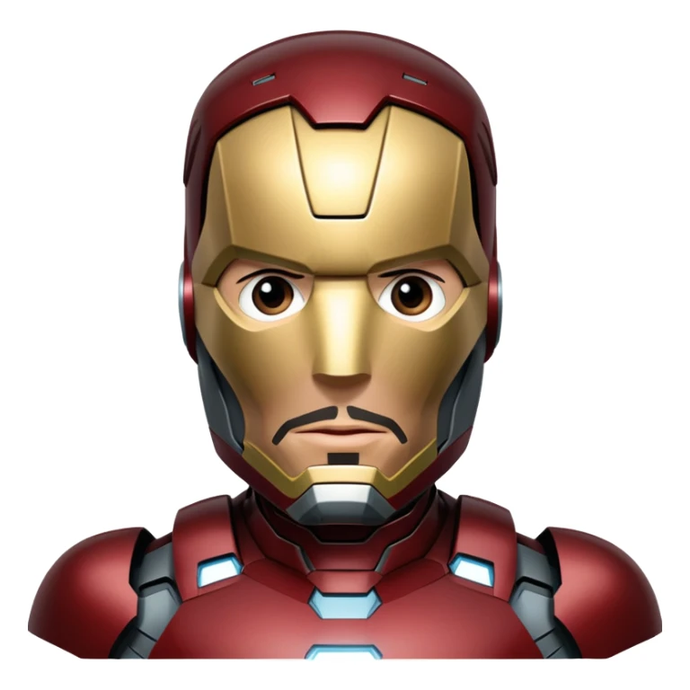 james rhodes black iron man from  from civil war sticker