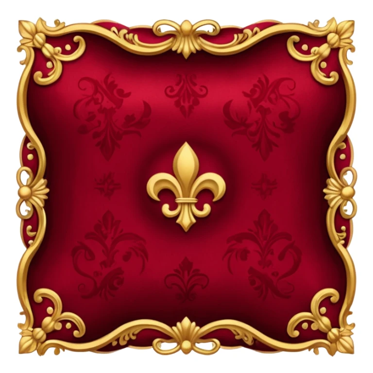 Old money vibe in dark red color sticker