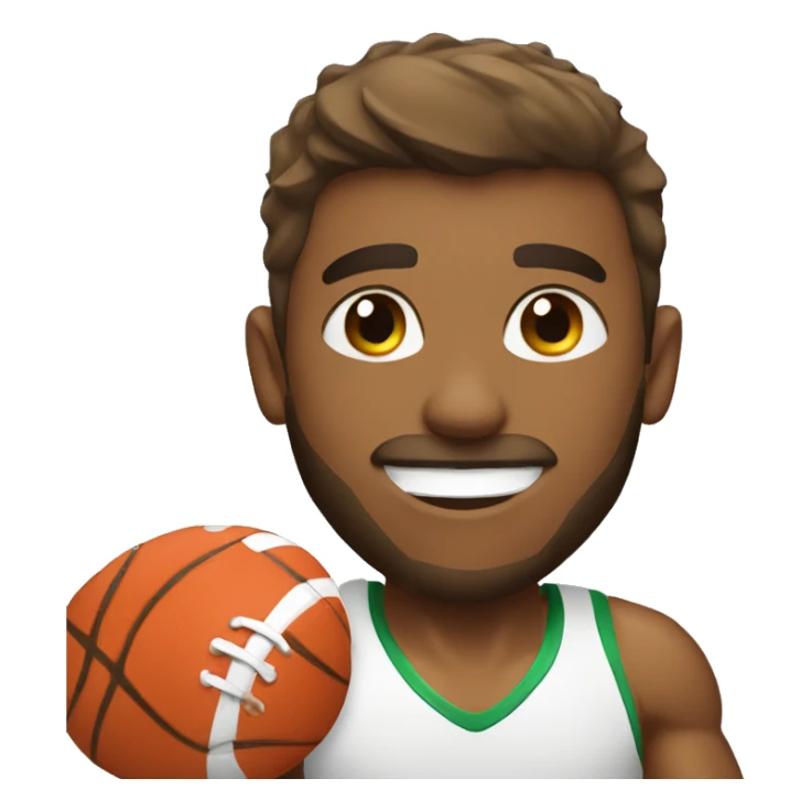 sportsman with protein  sticker