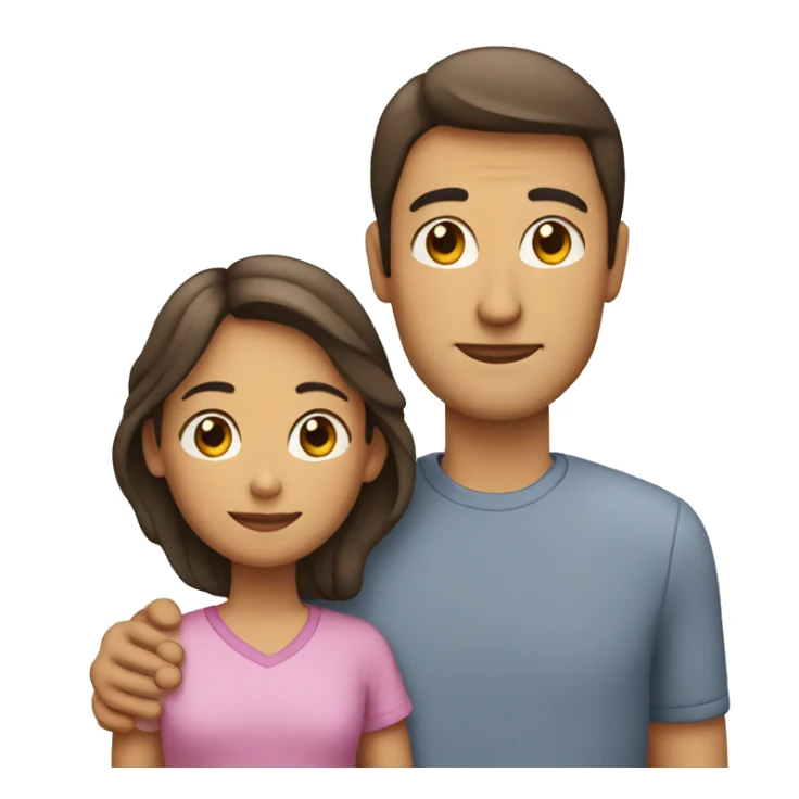 familia mujer, padre e hijo sticker