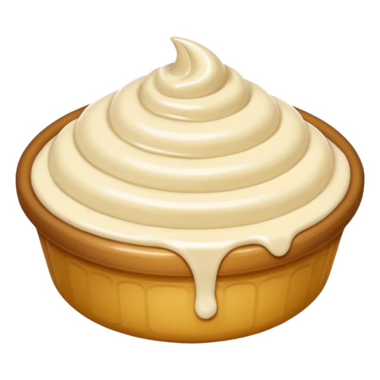 J'aimerai un emoji représentant quelque chose se crémeux sticker