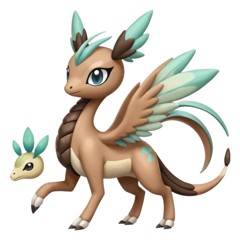 Fae-Mare-Mezprit-Meloetta-Palkia-Pokémon, full body sticker