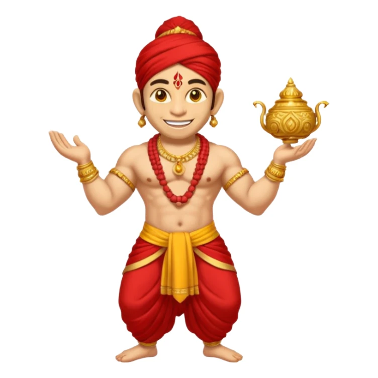 Cute hanuman ji sticker