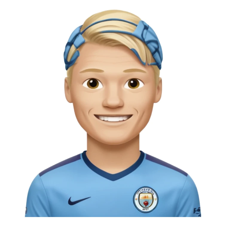 Erling Haaland Manchester City sticker