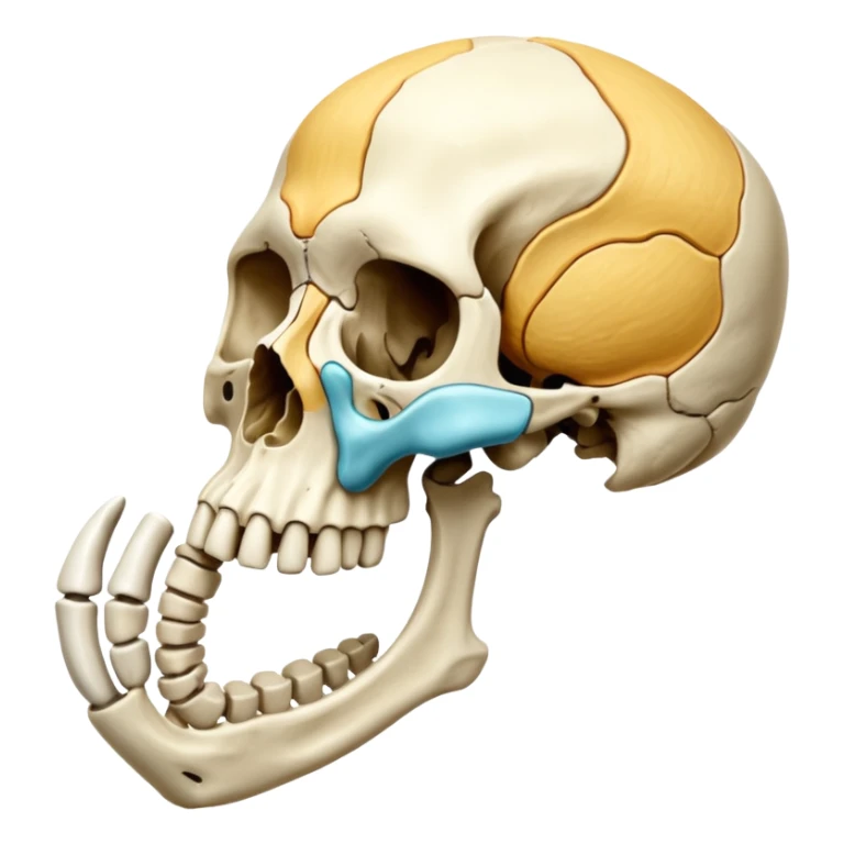 Hueso coxal y articulacion de la cadera  sticker