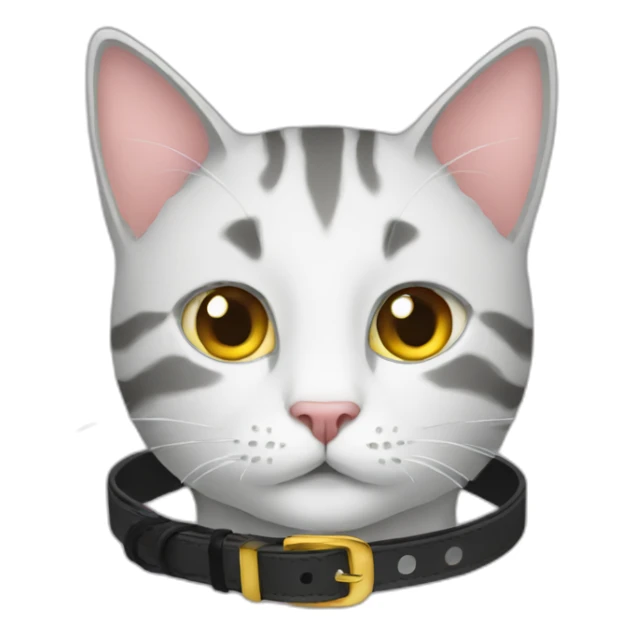 cat collar sticker
