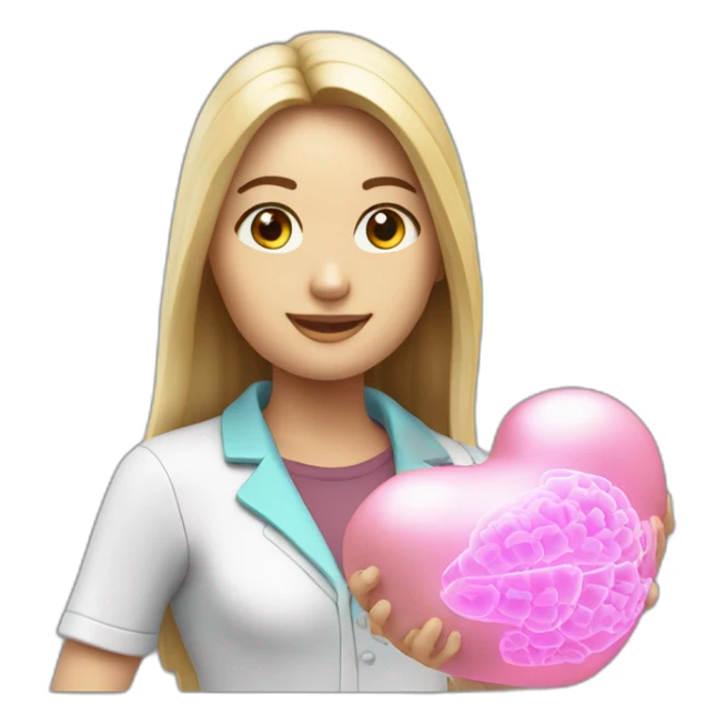 Biomedical-Engineer-studying-hologram-3d-model-of-breast sticker