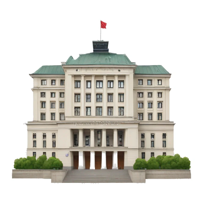 Warsaw palace of culture sticker