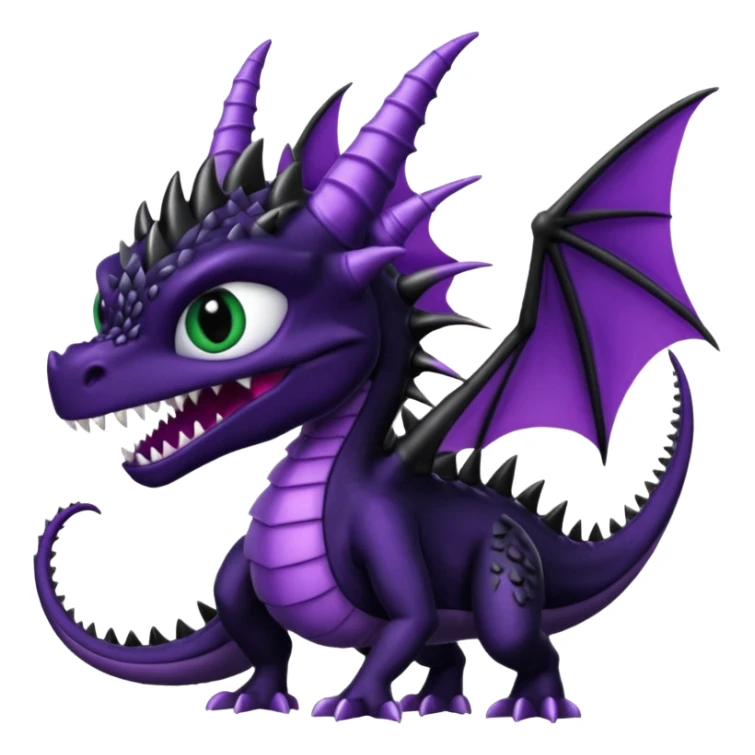 Plankton-Venom-Spyro-Cynder-Toothless-fusion sticker