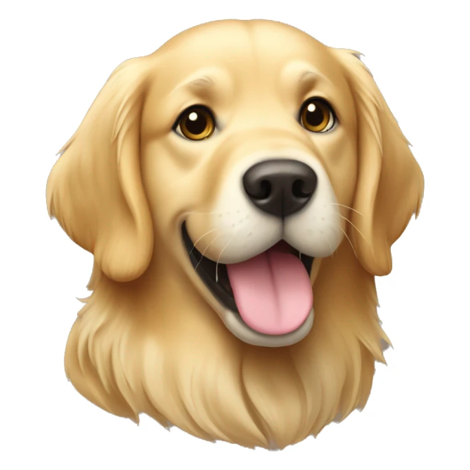 Golden retriever Dog￼ sticker