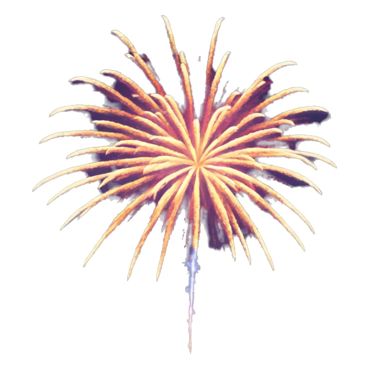 fireworks sticker