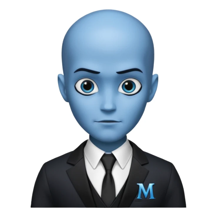 give me megamind character sticker