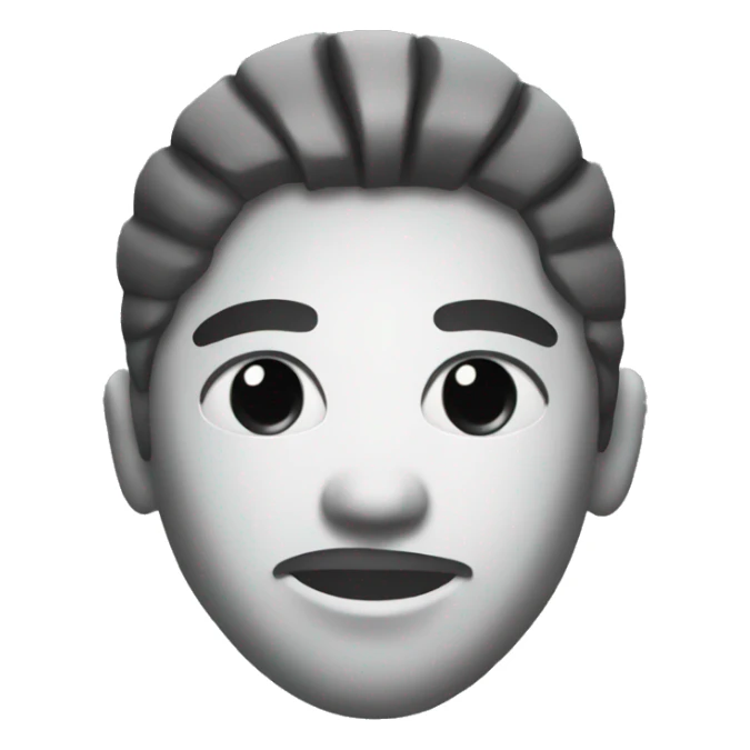 Soccer player silhoutte face sticker