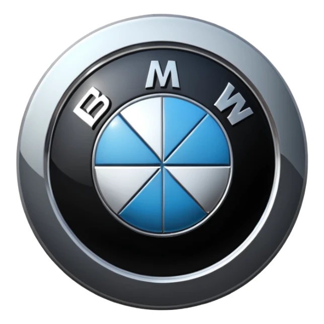 Bmw logo sticker