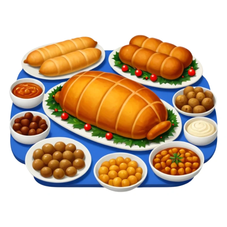romanian cuisine christmas food types sticker