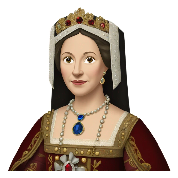 Queen catherine of Aragon details  sticker