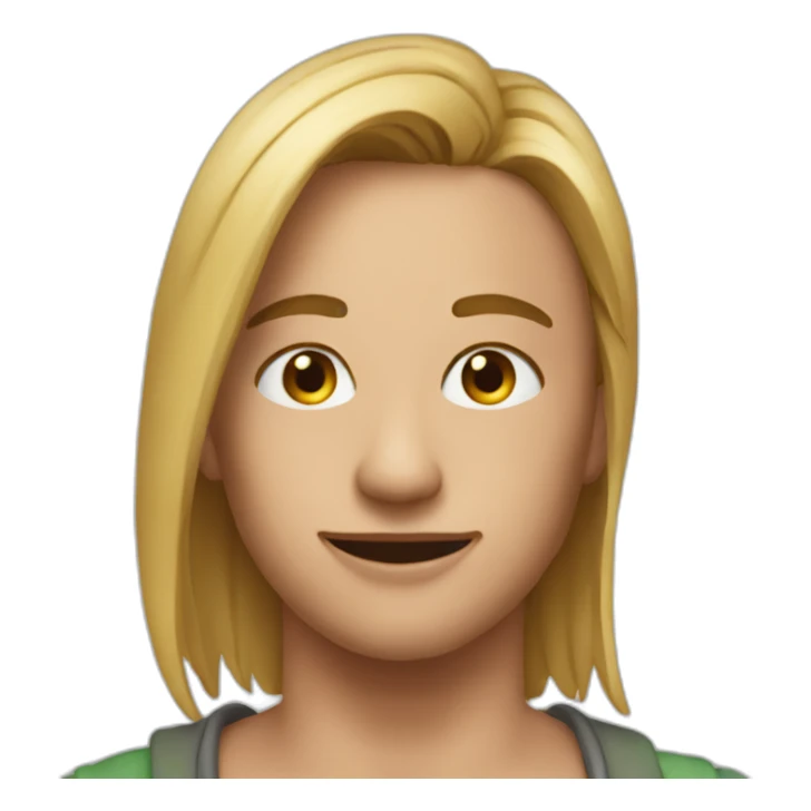 not an emoji but a real photo sticker