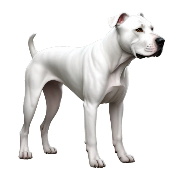 Dogo Argentino Dog Breed Full Body sticker