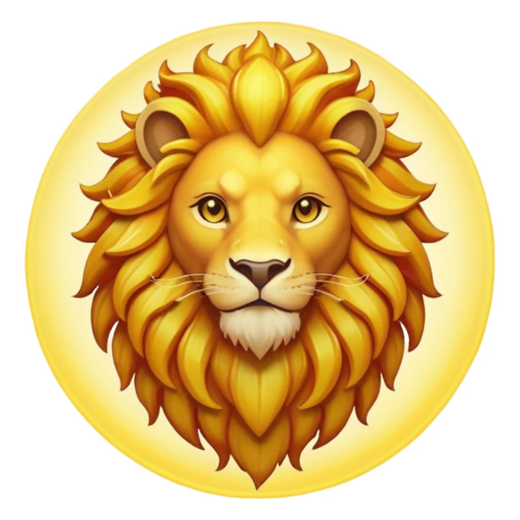 Pokemon legendary laranja and yellow crystal lion sticker