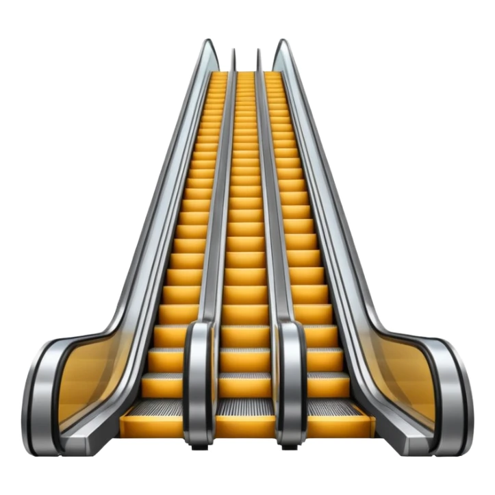 side escalator sticker