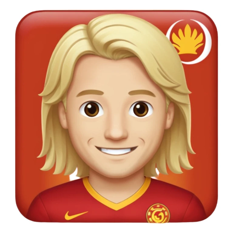 Mauro İcardi Galatasaray  sarı saçlı sticker