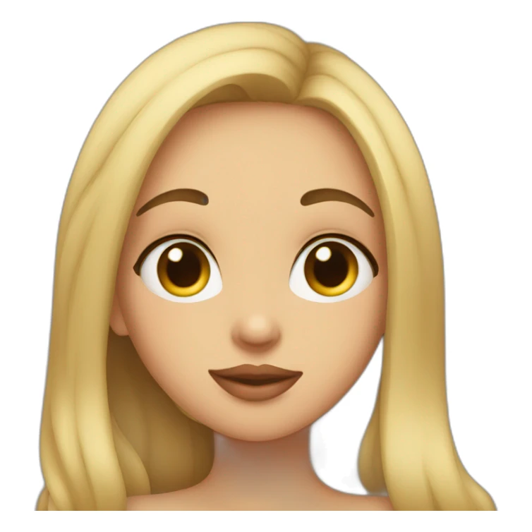 A girl kissing girl sticker