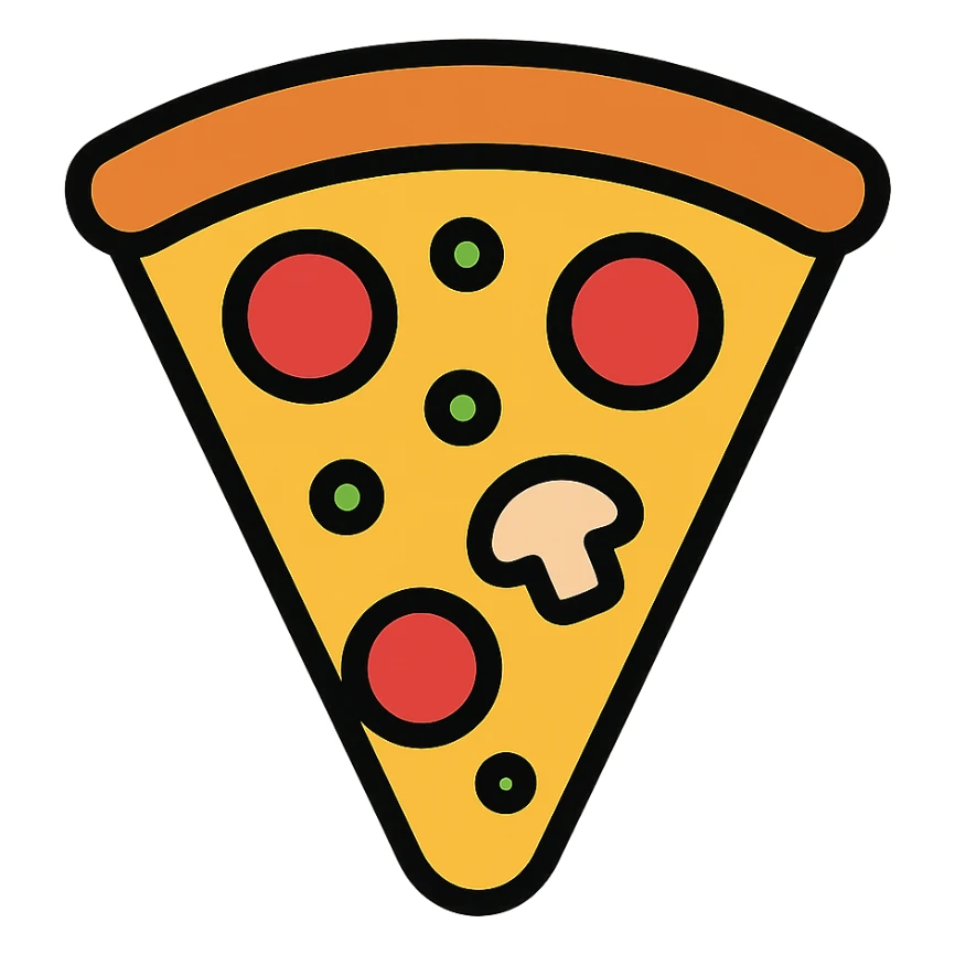 slice of pizza sticker