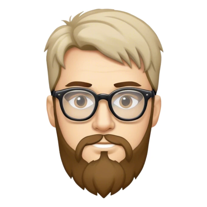 MALE ROCK FAN WEARING GLASSES  sticker