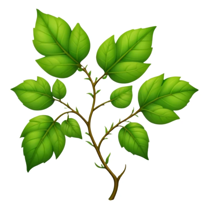 branch of poison ivy sticker