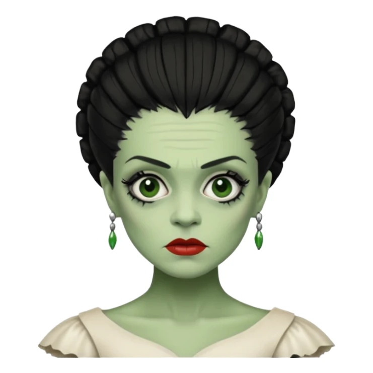 elle lanchester bride of Frankenstein  sticker