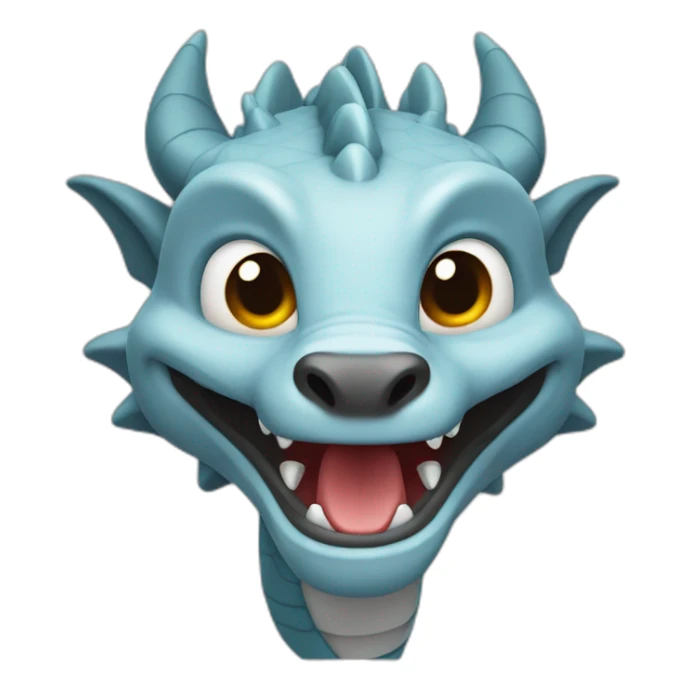 Dragon mélangé à un raton laveur sticker