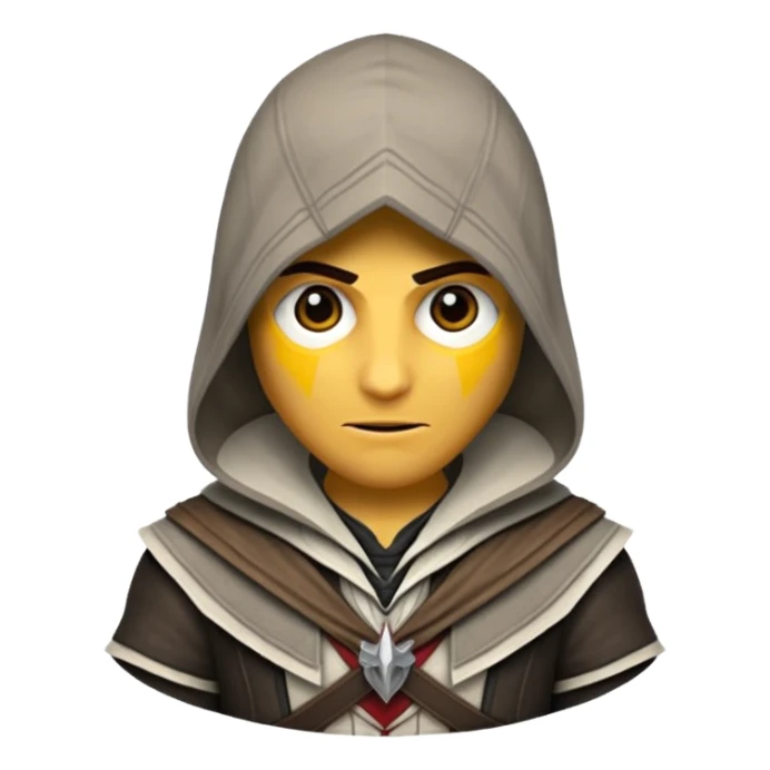 Assassin creed emoji text smaller size emoji text sticker