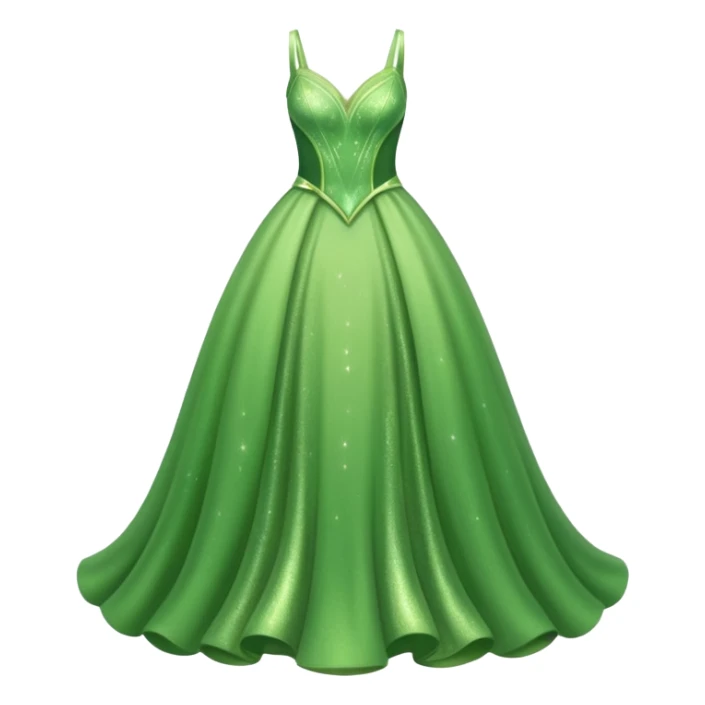 Tiana’s dress sticker