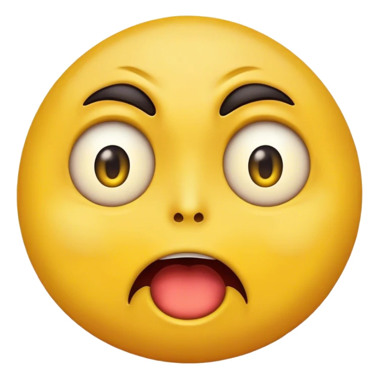 terrified and disgusted emoji sticker
