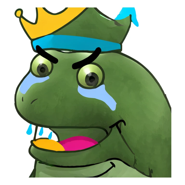 Skull emoji , squinting eyes , laughing skull with tears sticker