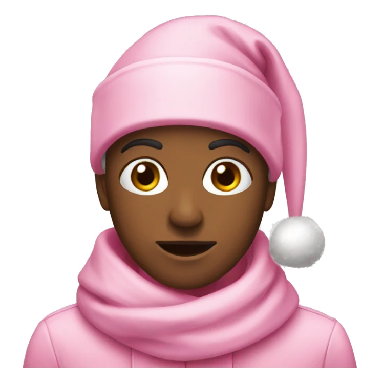 Pink Christmas  sticker