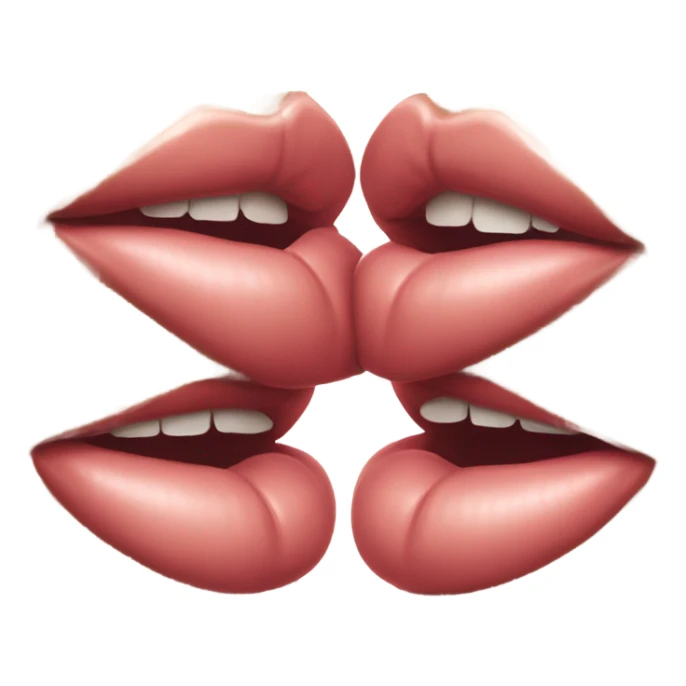 Kisses sticker
