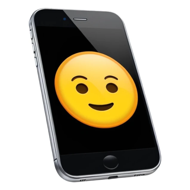 big hotspot sign displayed prominently on a mobile phone screen, clear and bold, suitable for an icon or emoji sticker