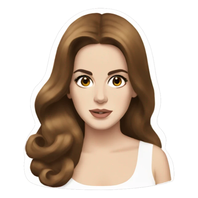 Lana del rey emoji sticker