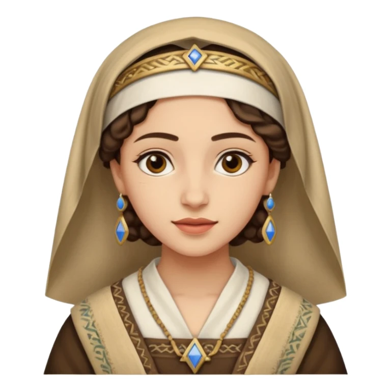 jewish women young ancient Judea sticker